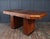 1930s English Art Deco Extending Dining Table in Walnut, 1930 For Sale - Image 5 of 18