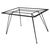 Mid-Century Modern Mid 20th Century Salterini Maurizio Tempestini Style Wrought Iron Dining Table For Sale - Image 3 of 5