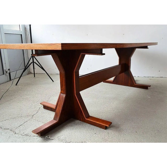 Mid-Century Modern Italian Dining Table, 1950s For Sale - Image 3 of 11