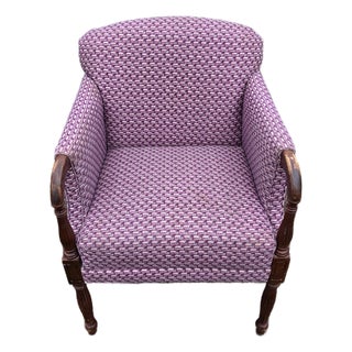 Vintage American of Martinsville Armchair in 'Thistle' Fabric - Style 01019-925 For Sale