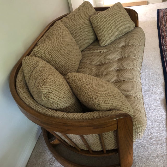 Vintage Howard Furniture Mid Century Modern Loveseat/Sofa Chairish