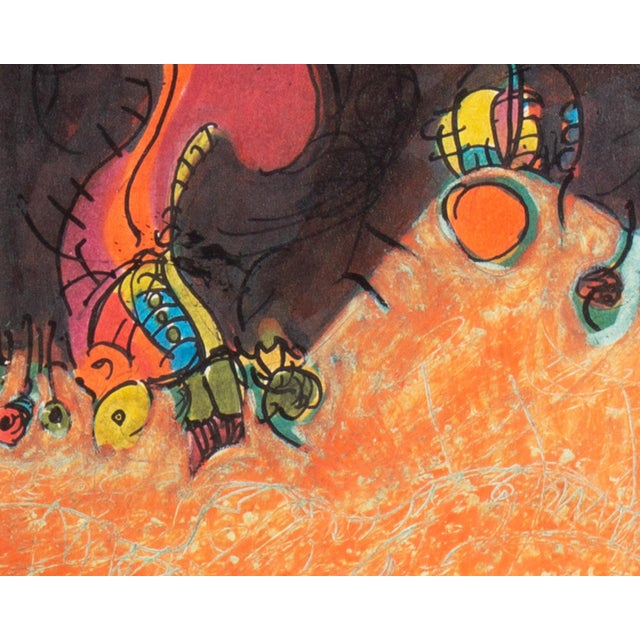 1960s Mixed Media Drawing by James L. Bruch For Sale In Indianapolis - Image 6 of 7