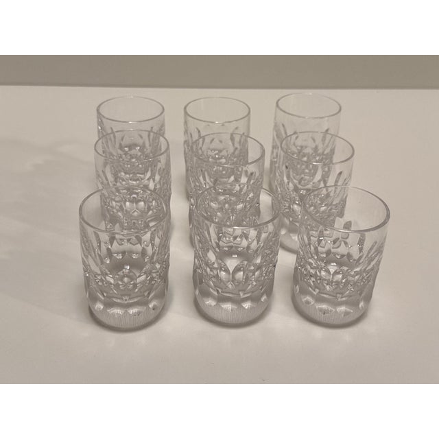 Glass Shot Glass Series Cordoba from Peill & Putzler, 1970s, Set of 10 For Sale - Image 7 of 18