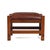 Mission Spindle Stool - Quarter Sawn Oak & Leather For Sale - Image 9 of 11