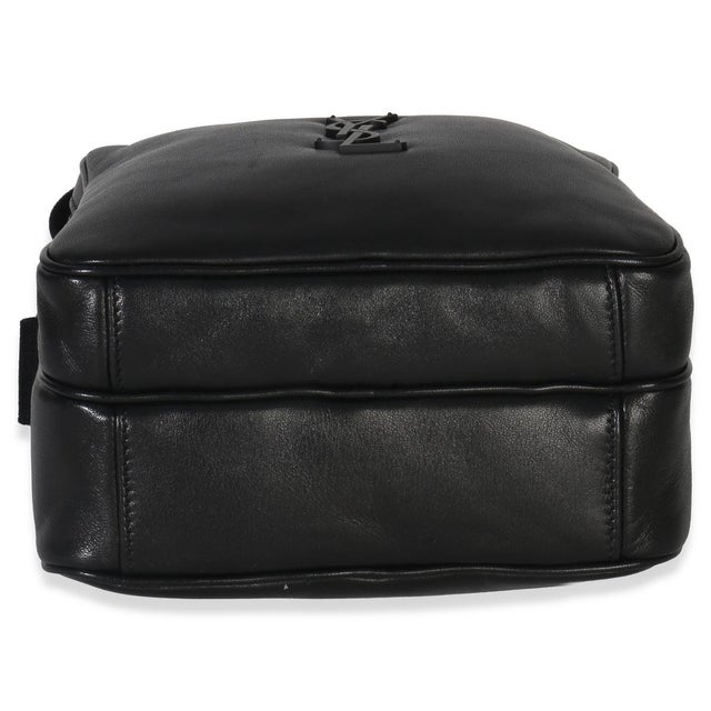 2020s Black Lambskin Monogram Niki Cube Camera Bag For Sale - Image 5 of 9