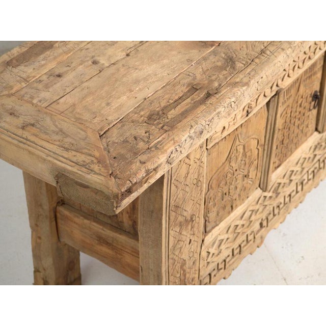 Antique Carved Pine Sideboard For Sale - Image 6 of 14
