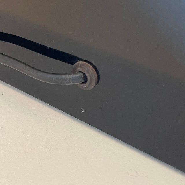 Vintage Hollywood Regency Ammonite Lamp in Gilded Brass and Black Lacquered Wood from Maison Jansen, 1970 For Sale - Image 17 of 18