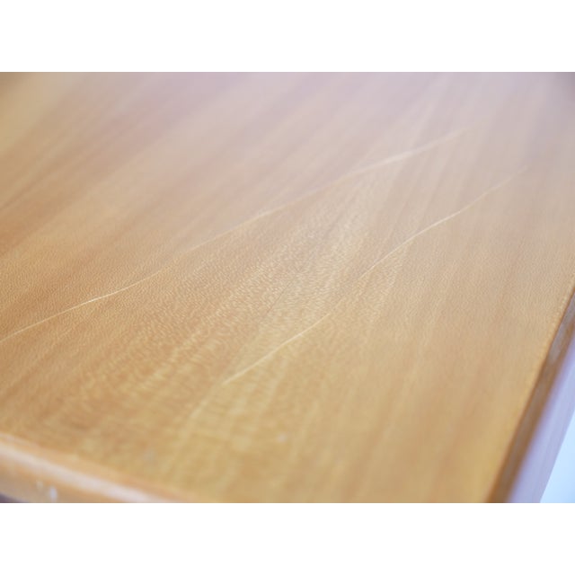 Wood Side Table in Beech by Hartmut Lohmeyer for Wilkhahn, 1960s For Sale - Image 7 of 8