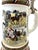 Commemorative Early 20th-Century German Reservist Stein in Porcelain and Pewter For Sale - Image 10 of 18