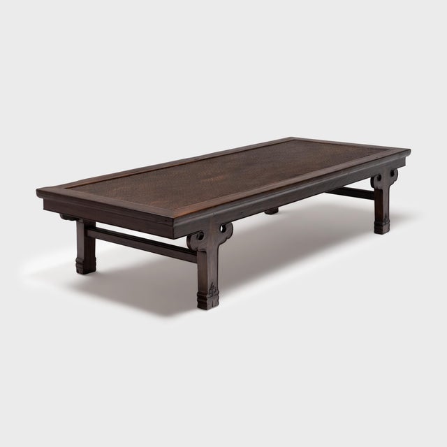 Chinese Chinese Woven Top Ruyi Daybed, C. 1880 For Sale - Image 3 of 7
