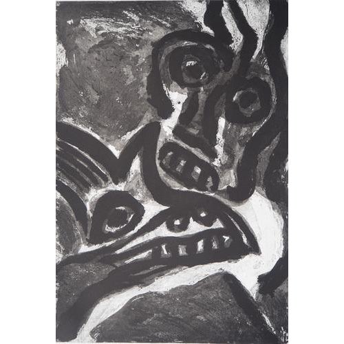 Bengt Lindstrom, Man and Animal, Original Engraving For Sale - Image 5 of 7