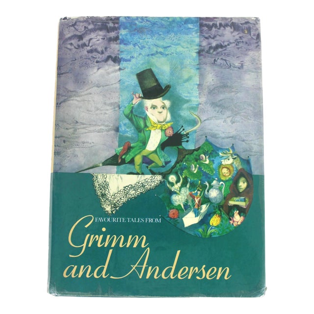 Favourite Tales From Grimm and Andersen Hard Cover Children’s Illustrated Nursery Rhymes 1983 For Sale