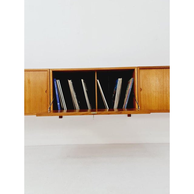 Mid-Century Danish Teak Floating Sideboard by Poul Cadovius for Royal, 1960s For Sale - Image 10 of 12