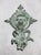 This cast iron door knocker has an amazing patina, and I will guess it is cast iron as it strongly attracts a magnet. It...