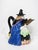 Late 20th Century 1997 Inspirado Witchy Poo Hand-Painted Halloween Teapot For Sale - Image 5 of 14