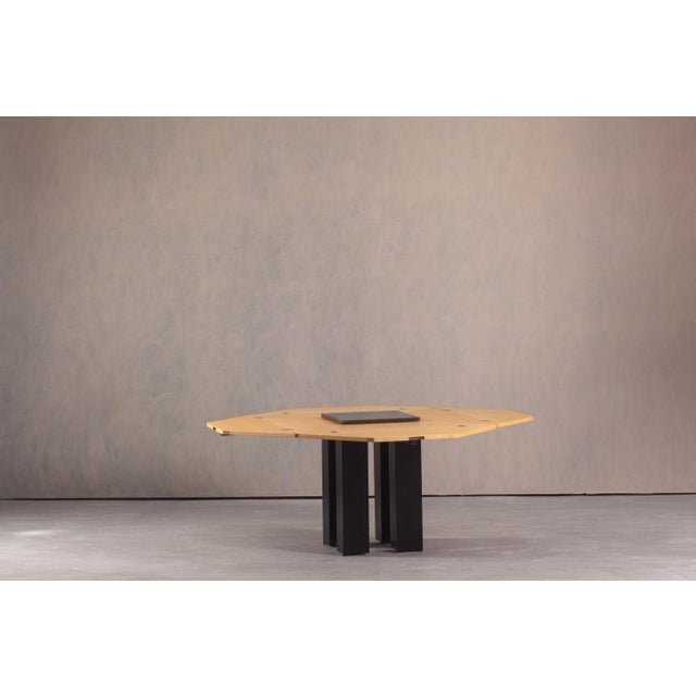 Postmodern Vintage Cirkante Dining Table by Bob Van Den Berghe for Tranekaer, Denmark, 1990s For Sale - Image 3 of 13