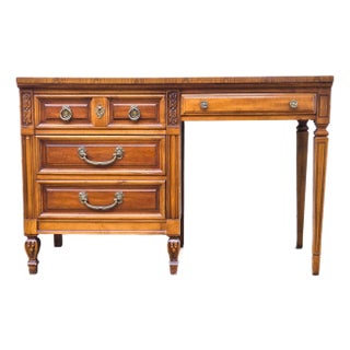 Mid 20th Century Dixie Furniture Writing Desk or Vanity Table For Sale