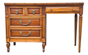 Mid 20th Century Dixie Furniture Writing Desk or Vanity Table