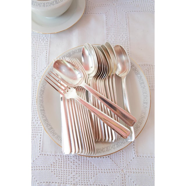 Vintage Cutlery Set for Eleven, 1930s, Set of 23 For Sale - Image 10 of 10