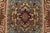 Textile Heriz Runner 2’6” X 8’1” Blue Wool Tribal Hand-Knotted Oriental Rug For Sale - Image 7 of 12