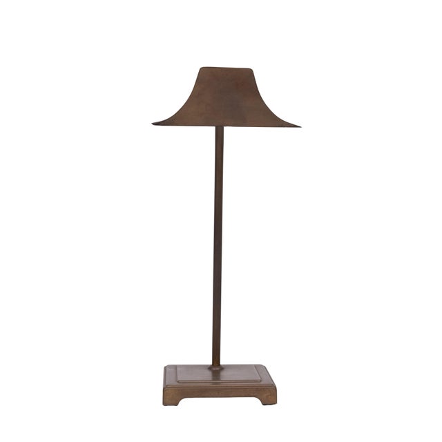 Very nice Bronze Desk Lamp . Handmade shade . Large E27 bulb needed or led . Good condition .normal wear and tear . 1970s...
