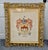 Vintage Pair Framed Prints Coat of Arm Ornate Gold Gilt For Sale In Philadelphia - Image 6 of 18