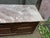 Farmhouse Antique French Art Deco Style Marble Top Oak Wood Cabinet Sideboard With Geometric Front For Sale - Image 3 of 18