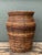 Mid-Century Modern Vintage Coiled Pencil Reed Floor Vase For Sale - Image 3 of 12