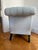 Mitchell Gold Tufted Blue Slipper Chairs (Pair) For Sale - Image 4 of 6