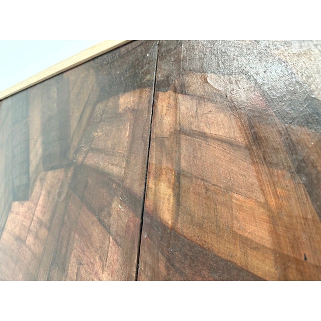 Wood Abstract Deconstructed Architecture Diptych, France, 1970s For Sale - Image 7 of 18