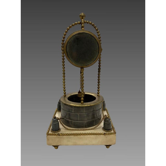 Louis XVI period well clock, late 18th century For Sale - Image 4 of 5