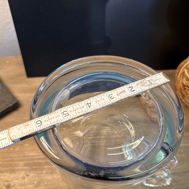 Hand Blown Glass Water Pitcher For Sale - Image 6 of 7