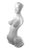 Porcelain Woman Figure with Silver Details by Ilona Romule, 21st Century For Sale