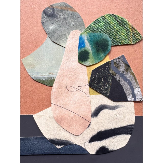 Paper "New Directive 2" Original Mixed-Media Collage on Paper by Zac Woodiel For Sale - Image 7 of 8