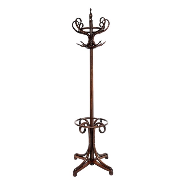 Antique Victorian Bentwood Coat Rack, 1880s For Sale