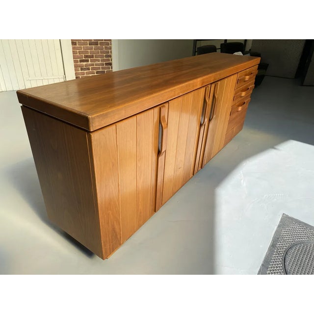Elm Sideboard, 1970s For Sale - Image 4 of 9