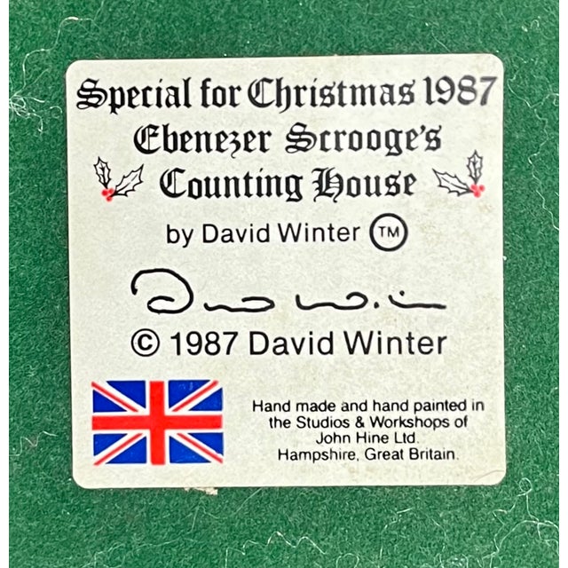 Complete David Winter Christmas Snow Cottage Collection (1984–1995) W/ Boxes & Certificates For Sale - Image 4 of 17