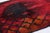 Textile Vintage Swedish Rya Rug With Crimson and Orange Abstract Pattern - Rug & Kilim For Sale - Image 7 of 9
