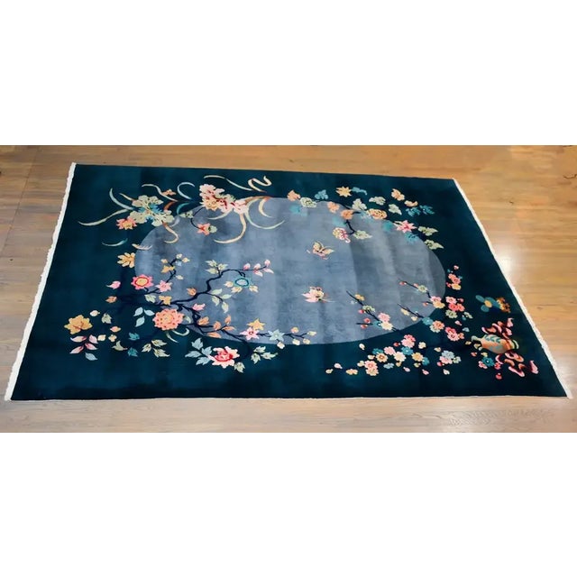Early 20th Century Chinese Art Deco Rug For Sale - Image 12 of 13