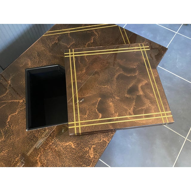 Vintage Bar Coffee Table by Guy Lefèvre for Ligne Roset, 1970s For Sale - Image 9 of 18