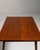 1960-1969 France Rich Walnut Brown Tapered-Leg Walnut Console For Sale - Image 11 of 11