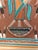 This is a really beautiful, authentic Navajo sandpainting by the respected Diné artist Rosabelle Ben, who works out of the...