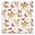 Sample - Schumacher Baudin Butterfly Chintz Fabric in Purple For Sale