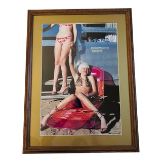 Helmut Newton’s Large Print Photograph From 2002 For Sale