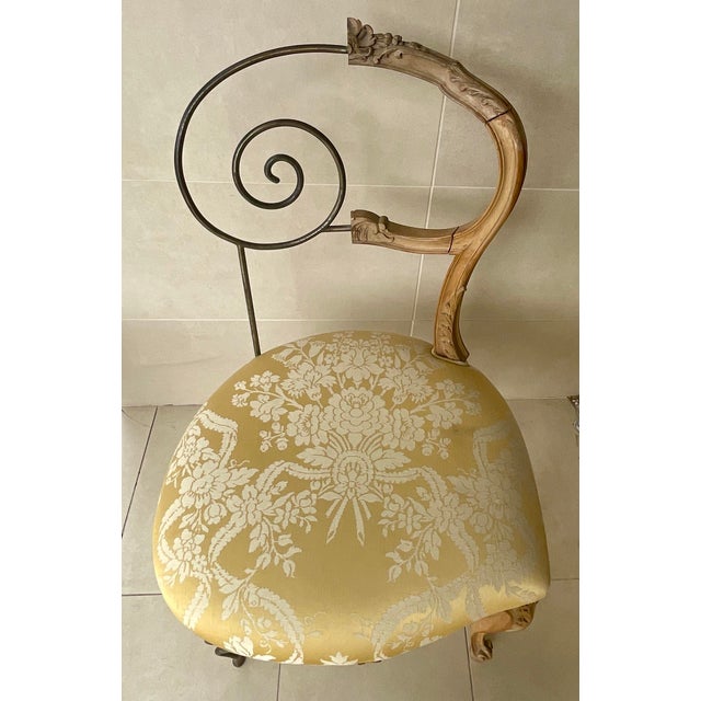 I've given these chairs the cheeky title of "Louis Philippe Stark" chairs because they are a curious mashup of two...