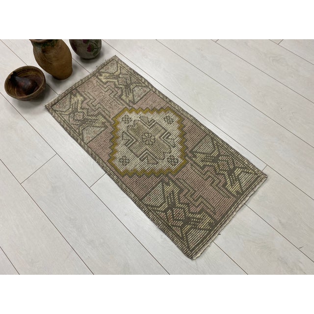 Turkish Oushak Turkish Antique Rug For Sale - Image 3 of 5