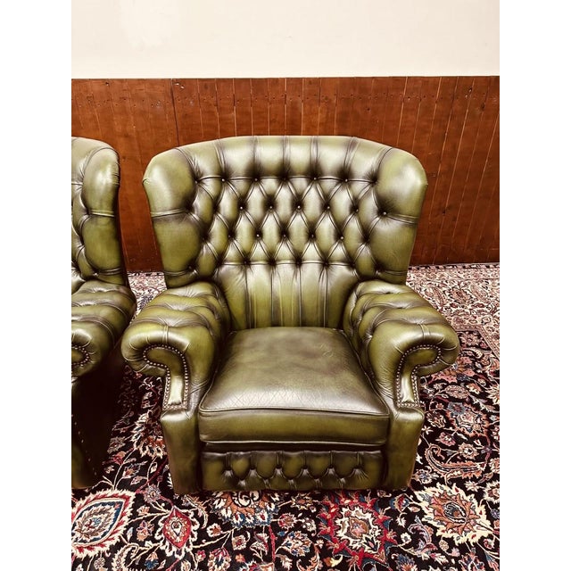 Springvale Chesterfield Woburn Chairs, Set of 2 For Sale - Image 5 of 18