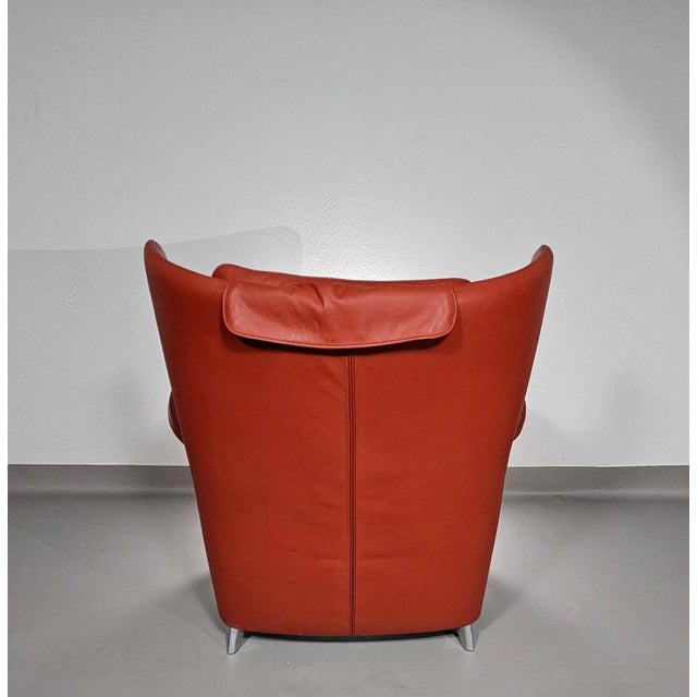 Set of DS-23 Lounge Chair and Ottoman by Franz Josef Schulte for de Sede For Sale - Image 15 of 18