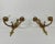 Vintage bronze sconces with voluminous, very beautiful casting. Add a touch of vintage elegance to your home with this...
