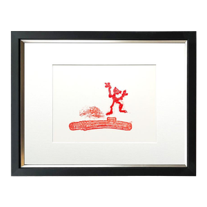 Max Ernst Original Lithograph Untitled 3 1970 Framed